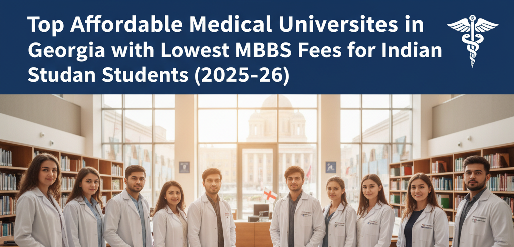 Top Affordable Medical Universities in Georgia with Lowest MBBS Fees for Indian Students (2025–26)